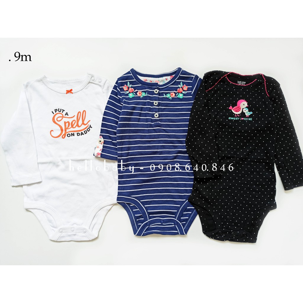 [28k] Bodysuit Carter xuất xịn (sz 9m)