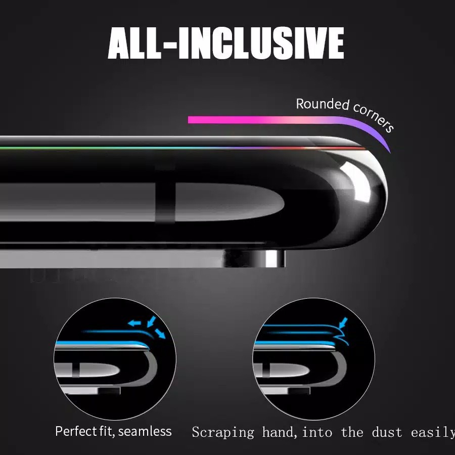 Kính Cường Lực 6D Bảo Vệ Màn Hình Cho i14 Pro Max 14 Plus 13 12 11 Pro Max XR XS X 8 i7 Plus i8