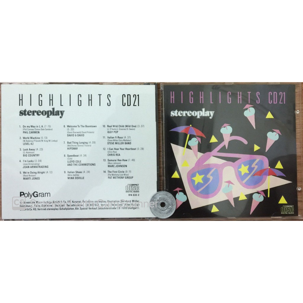 stereomate - CD gốc: Stereoplay Highlights CD 21 [Audiophile]