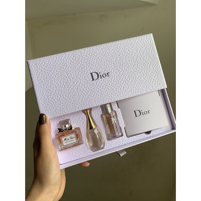 [gift hãng 100%] set nước hoa Dior 3 chai mini chuẩn Auth