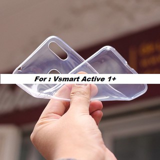 Ốp lưng dẻo trong suốt điện thoại Vsmart Active 1 Plus