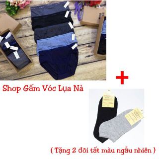 COMBO HỘP 5 SỊP CHÉO XUẤT NHẬT MUJI + TẶNG KEM 2 ĐÔI TẤT NHẬT