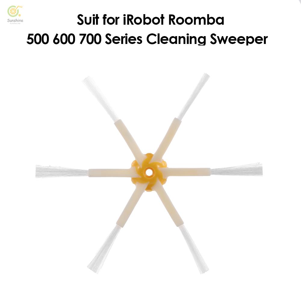 Set 6 Chổi Bên 6 Cánh Tay Thay Thế Cho Robot Hút Bụi Irobot Roomba 500 600 700 Series