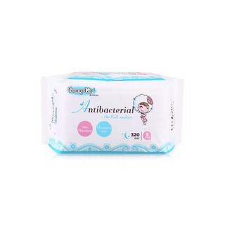 Băng vệ sinh ban đêm UUcare dòng Young girl kháng khuẩn 32cm/8m