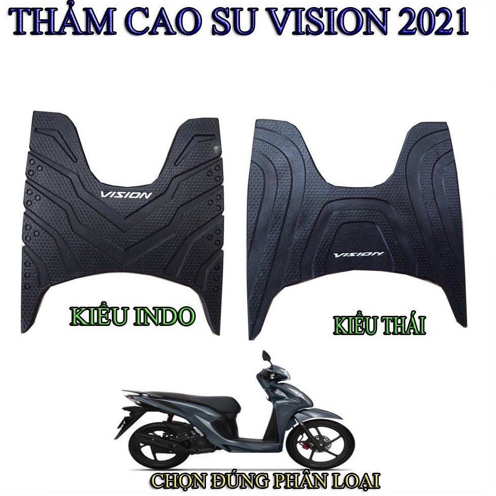 Thảm Để Chân Vision 2021 Cao Su Hàng Cao Cấp