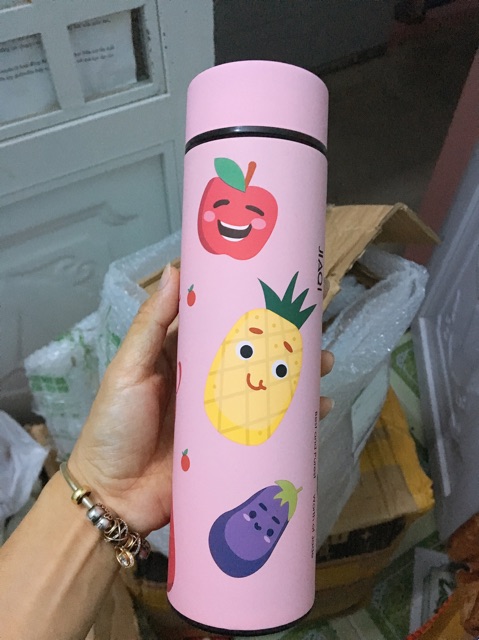 Bình giữ nhiệt 450ml hình trái cây