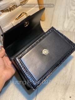 [ SALE] TÚI P PHỐI VẠT VÂN RẮN SIZE 20 ảnh tự chụp
