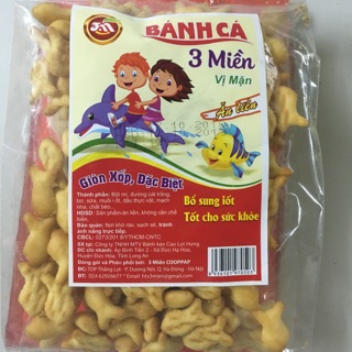 Bánh cá vị mặn 120g thương hiệu 3M