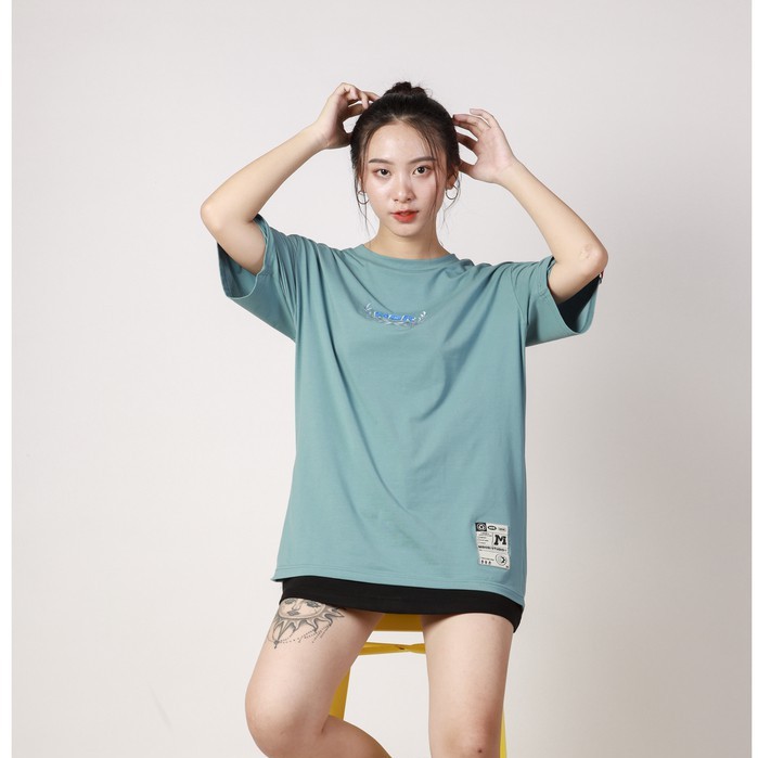 Áo thun Form Rộng Tay Lỡ Unisex Thêu Logo MDR Cao Cấp Local Brand M Studio