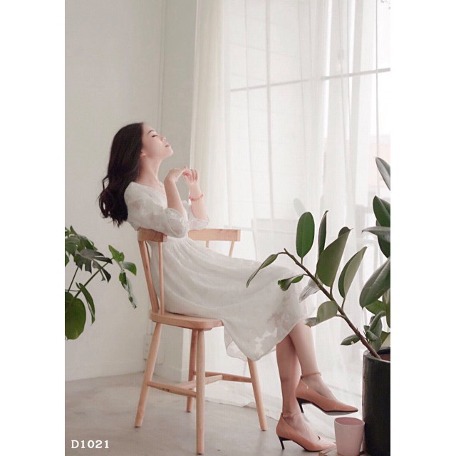 Đầm dự tiệc cao cấp / Váy tiểu thư tôn dáng chuẩn đẹp cho chị em Đầm Nữ Hoài Thương | BigBuy360 - bigbuy360.vn