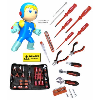 BỘ DỤNG CỤ SỬA CHỮA ĐIỆN 45 MÓN BRÜDER MANNESMANN - HÀNG NHẬP ĐỨC