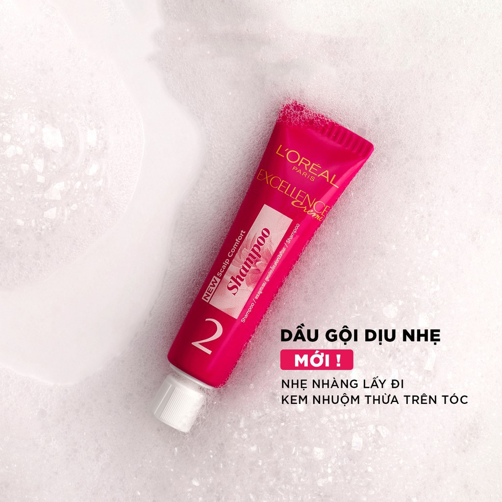 Màu nhuộm dưỡng tóc phủ bạc L'Oreal Paris Excellence Crème 172ml