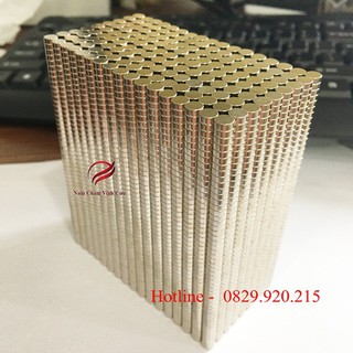 100 viên nam châm 5x2mm