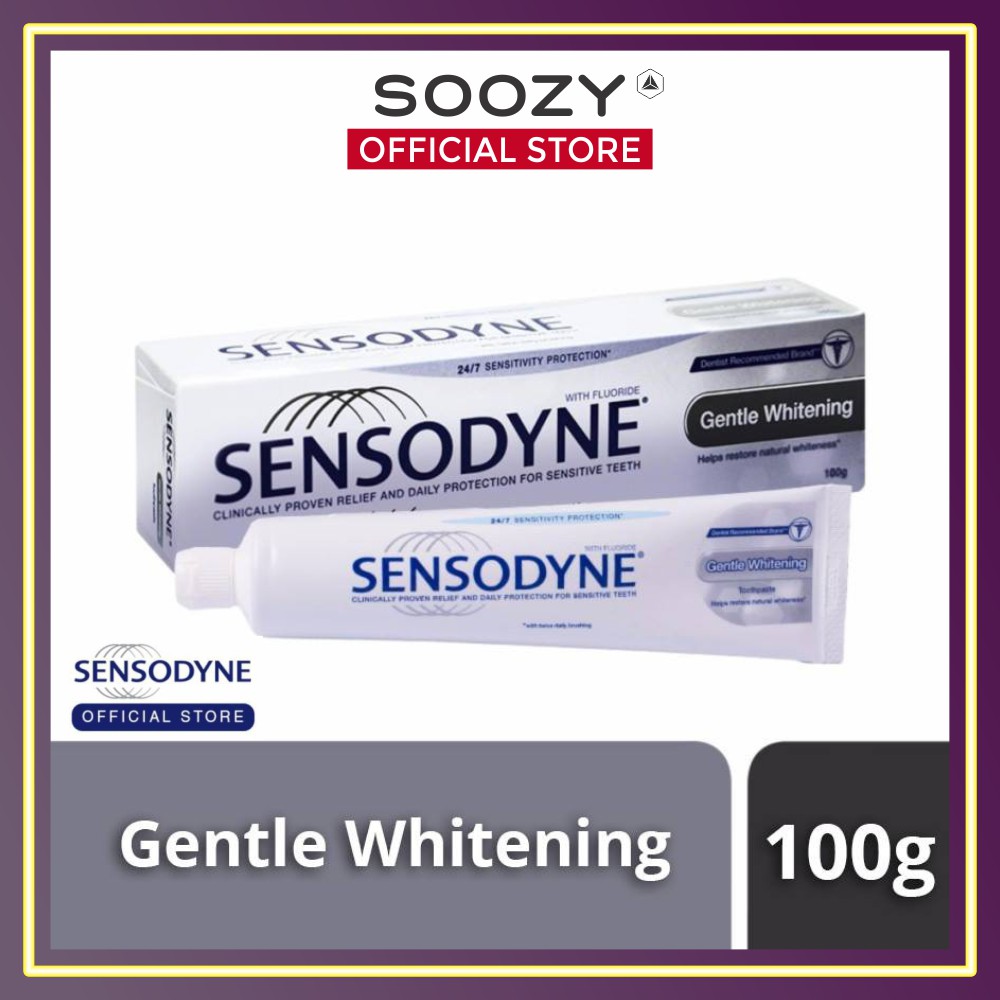 Kem đánh răng Sensodyne Gentle Whitening 100G - Made in Thailan