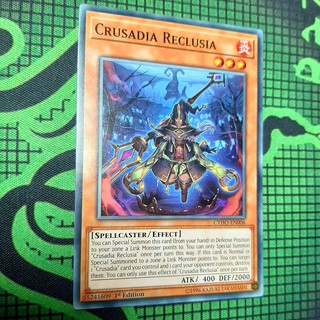 [ Đỗ Lạc Shop ] Thẻ Bài Mint90 Yugioh Monster Crusadia Reclusia  - Common