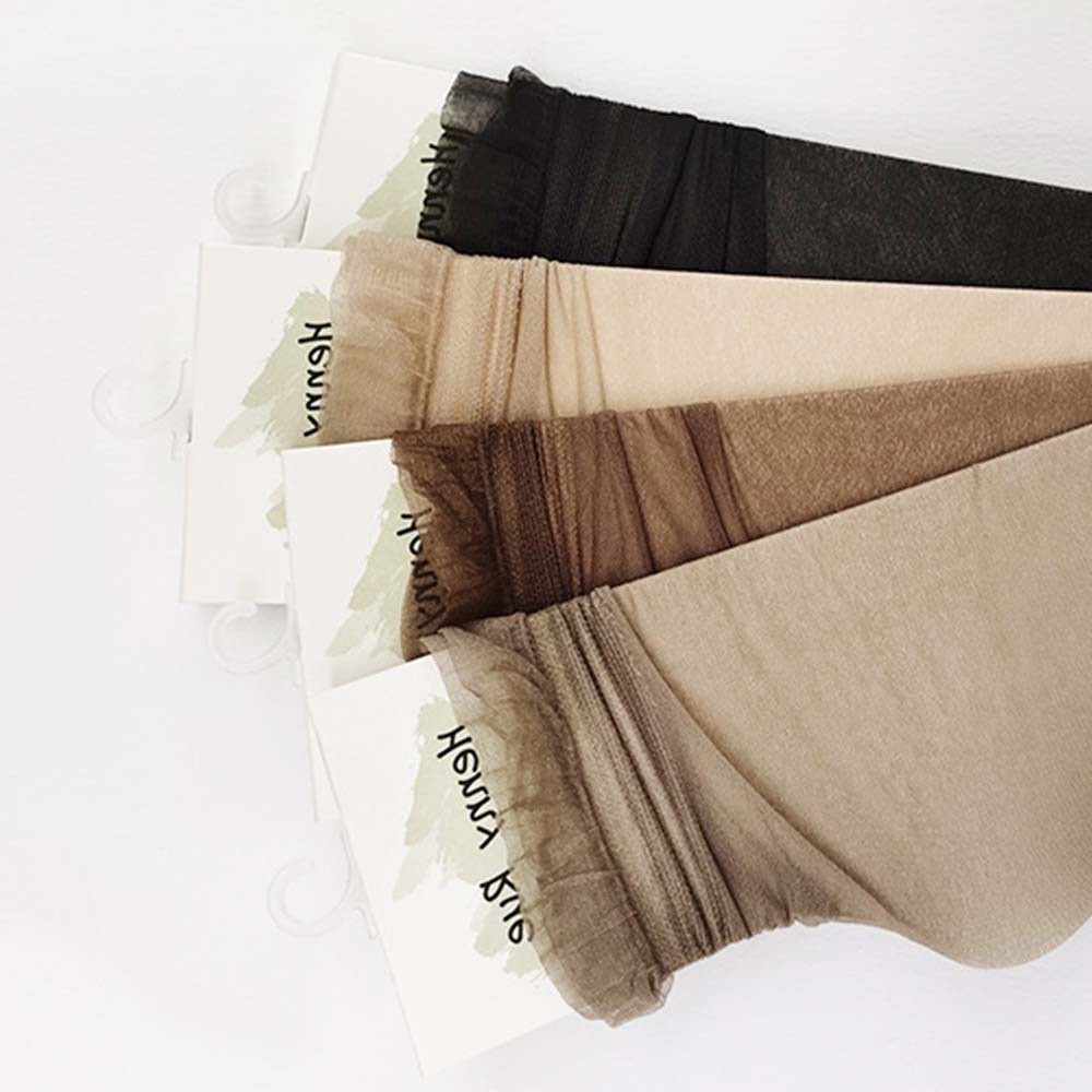 Vớ Lưới Nylon Mỏng Trong Suốt Phối Ren Nhiều Màu Thời Trang Xuân Hè Cho Nữ | BigBuy360 - bigbuy360.vn
