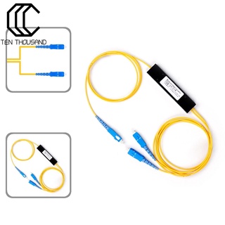 Bộ chia quang học 2m ftth sc upc 1x2 plc