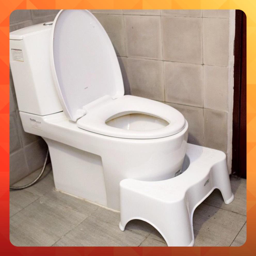 { GIÁ HỦY DIỆT} Ghế kê chân toilet chống táo bón Việt Nhật - Ghế kê chân đi vệ sinh Sản Phẩm Tiện ích