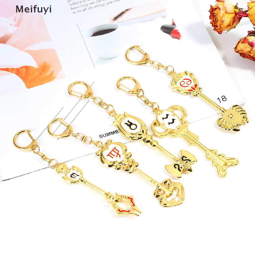 Móc khóa phong cách 12 chòm sao Anime Fairy Tail xinh xắn VN439