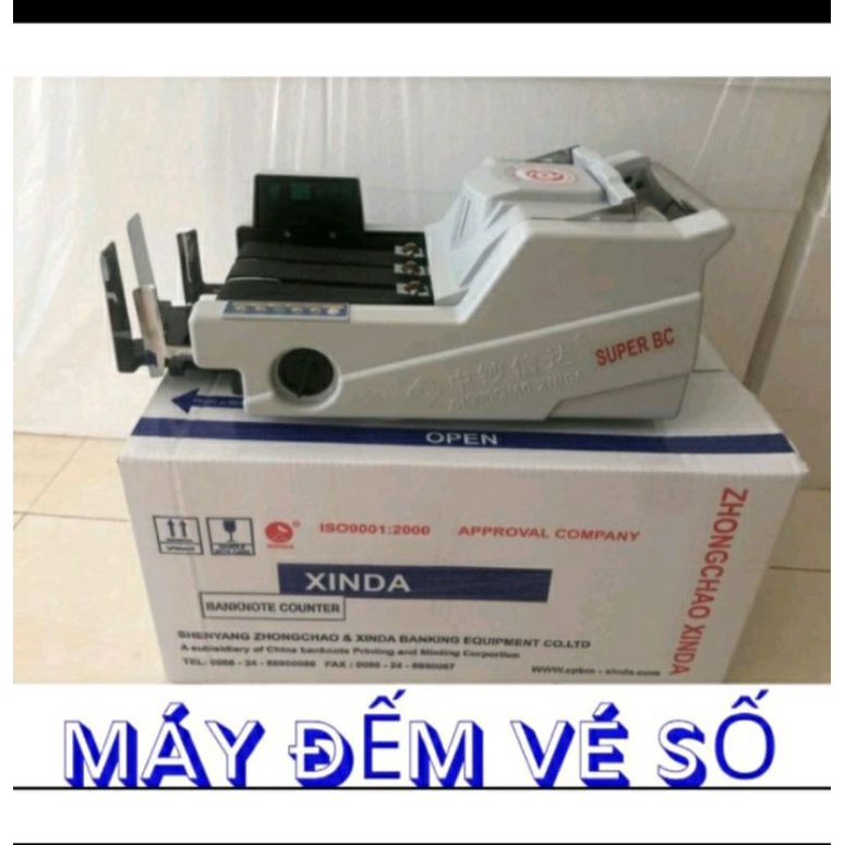 máy đếm tiền đếm vé số