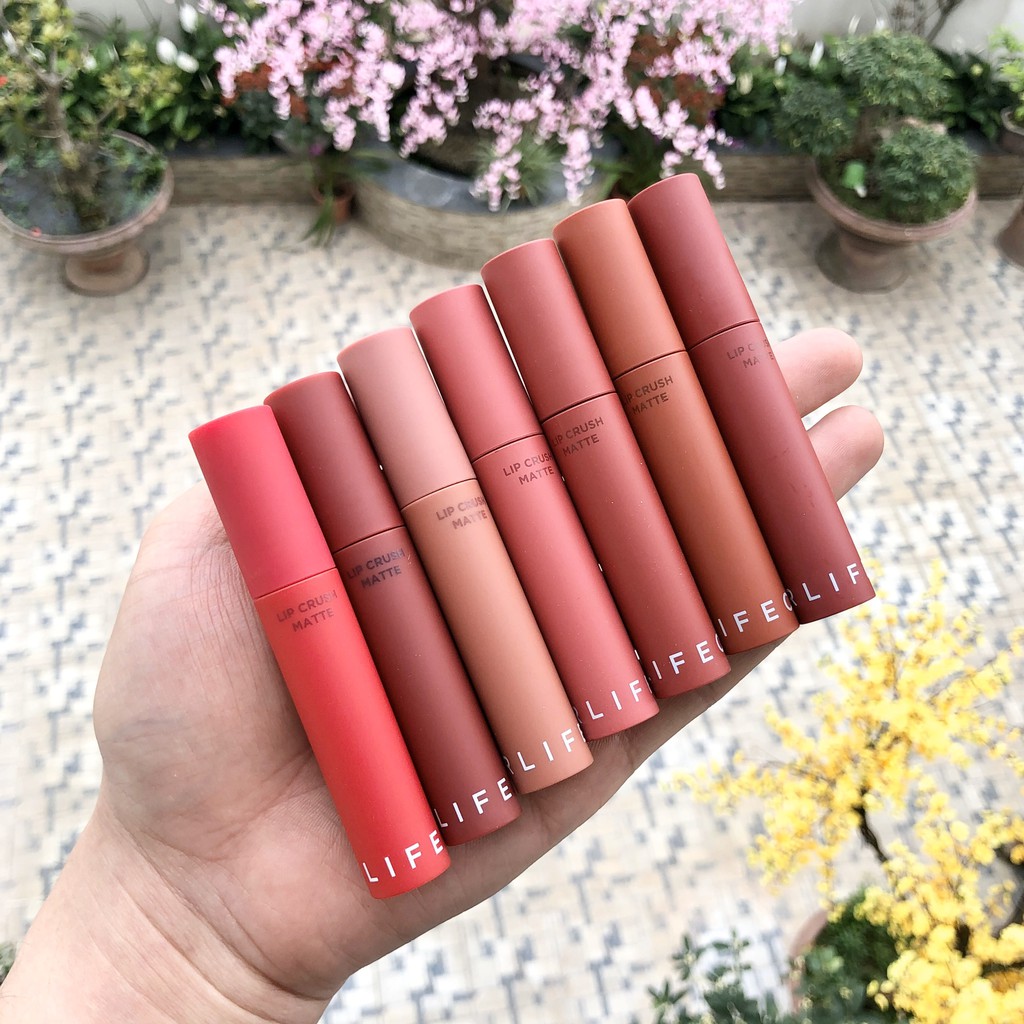 {THANH LÝ} Son Kem Lì It's Skin Life Color Lip Crush Matte 5g