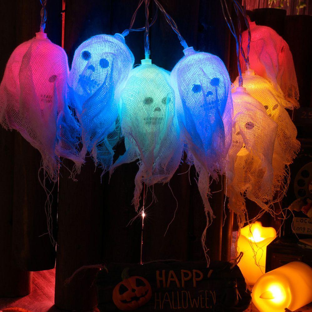 Đèn LED Hình Đầu Lâu Chống Thấm Nước Trang Trí Halloween