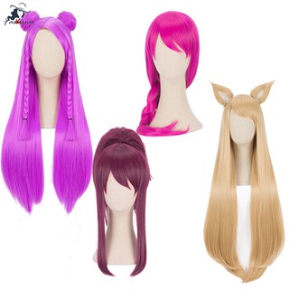 Tóc giả cosplay các nhân vật nhóm KDA trong Liên Minh Huyền Thoại