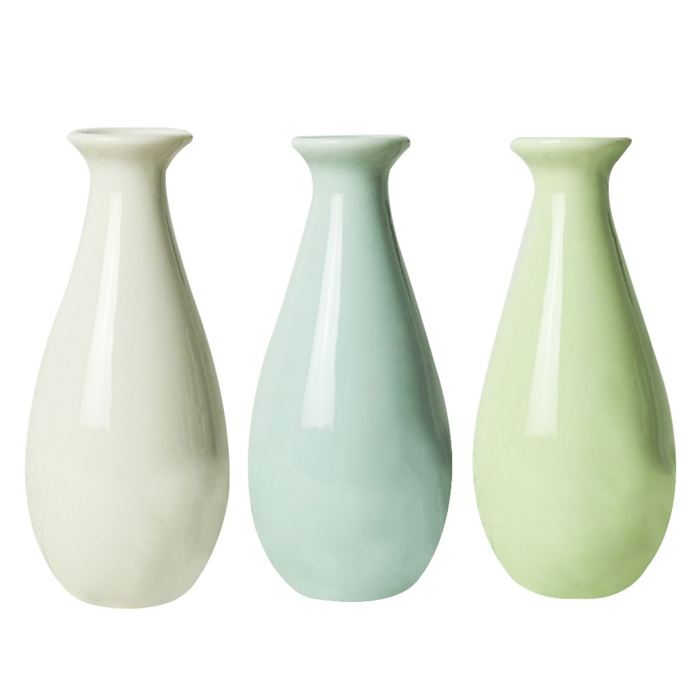 Chậu Hoa Sứ Mini 10.5x4.7x4.7cm