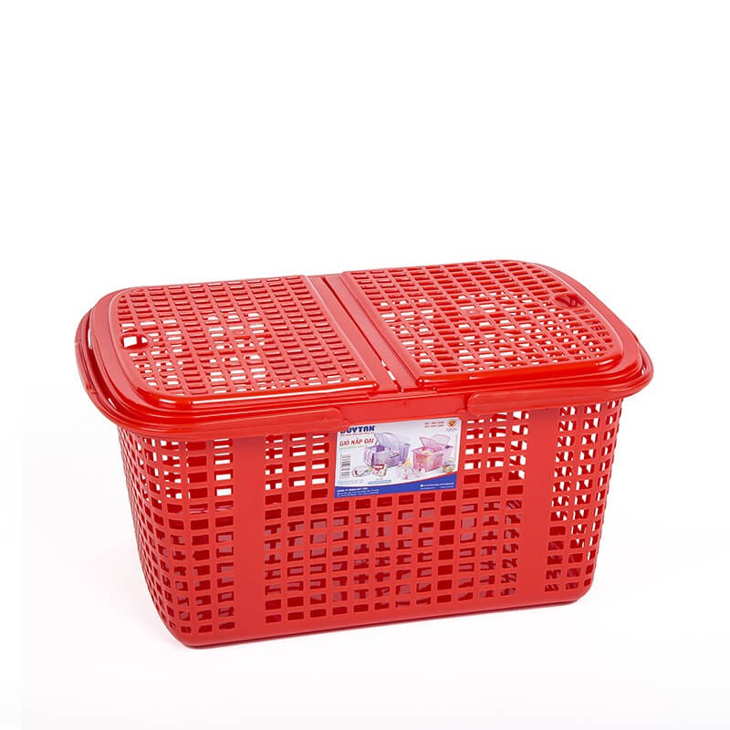 (Hà Nội) Giỏ Đại đựng đồ chuẩn bị đi sinh có nắp Duy Tân (54x37x27cm)