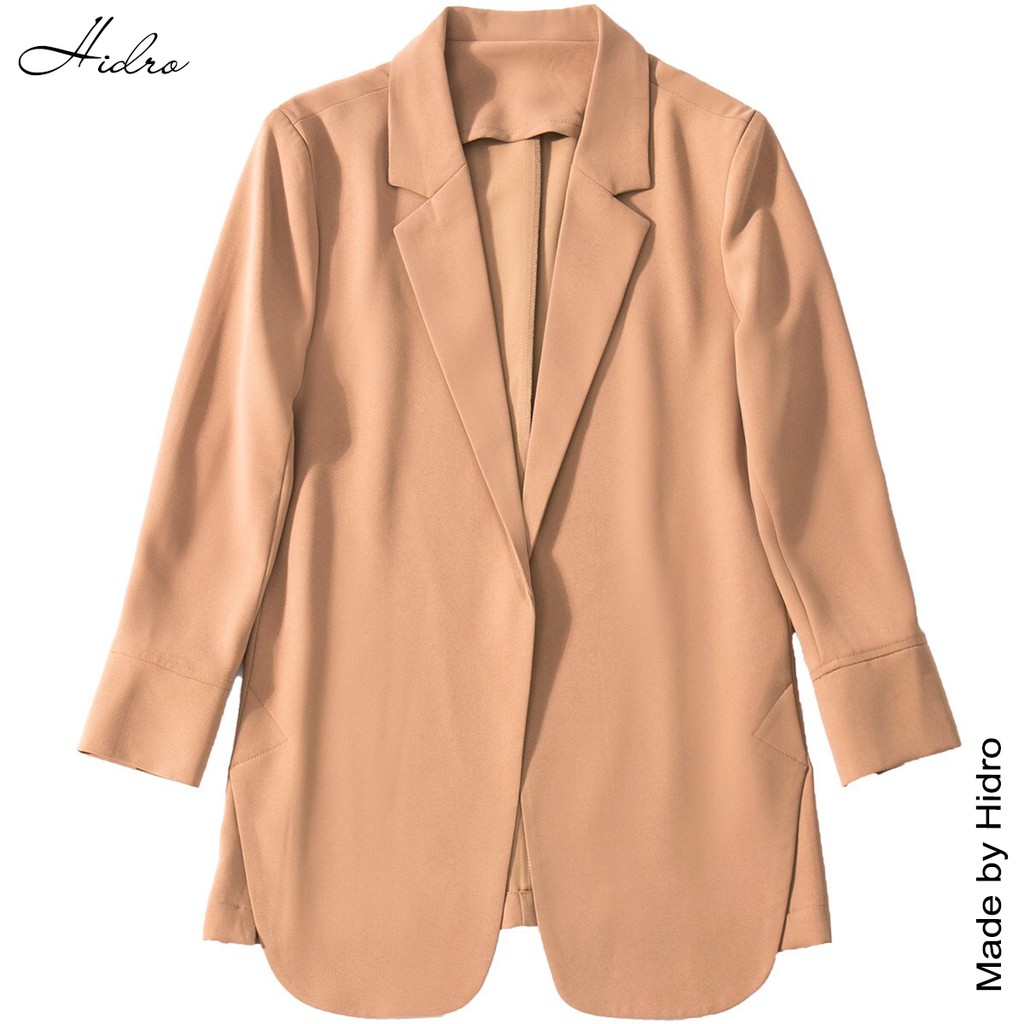HIDRO Áo blazer trơn dáng ôm AB001 | BigBuy360 - bigbuy360.vn