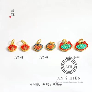 Charm Khóa tụ lộc vàng #C175 ( An Ý Hiên)