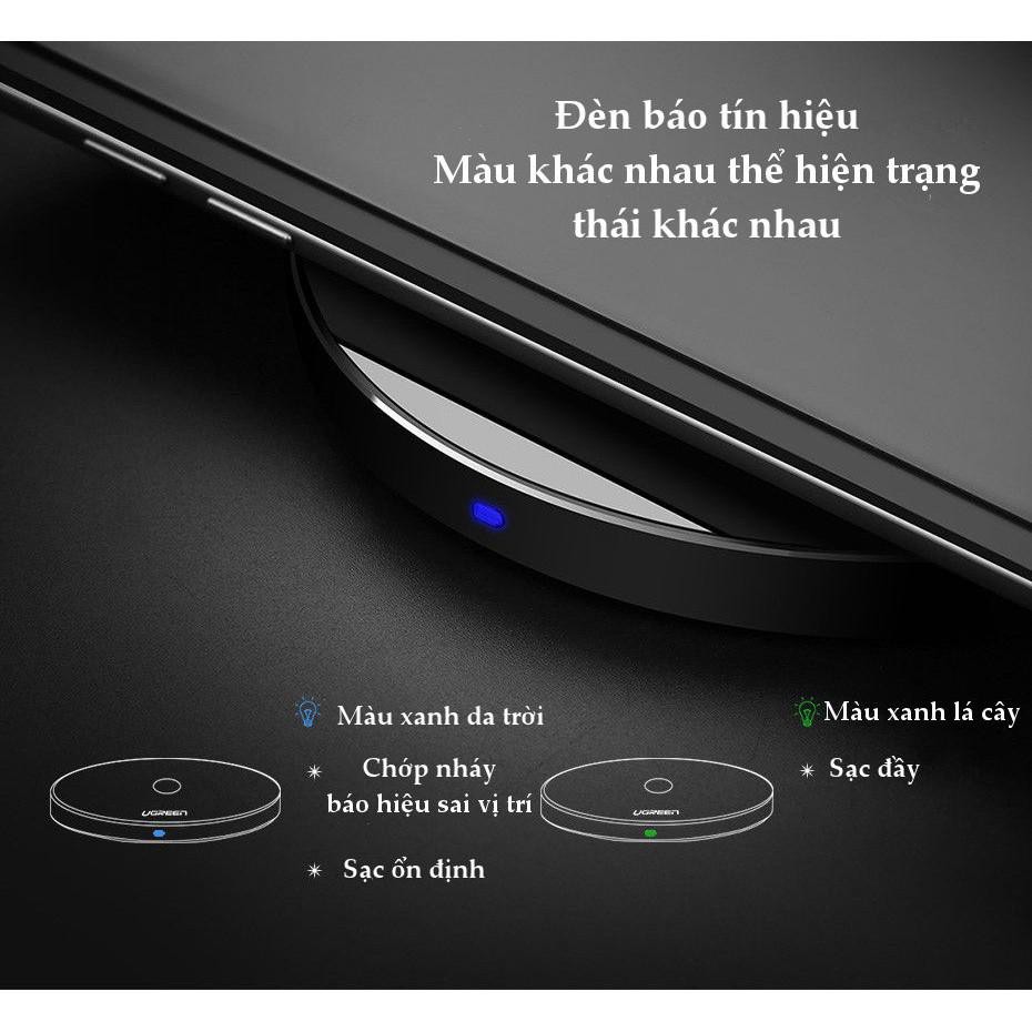 Sạc không dây (Wireless Charger) cho điện thoại Ugreen 30570