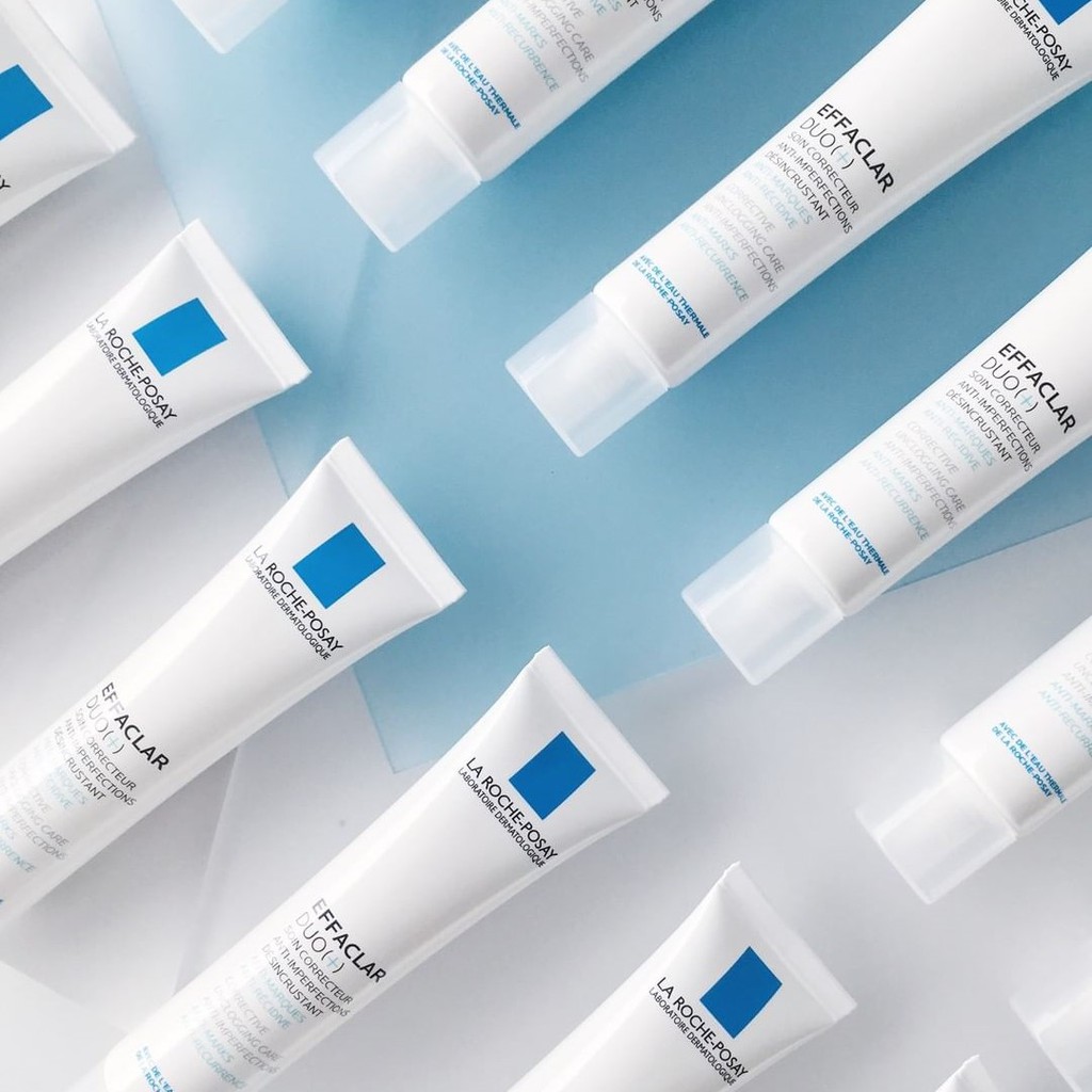 Kem dưỡng giảm mụn LA ROCHE-POSAY Effaclar Duo+ làm dịu da thông thoáng lỗ chân lông LARP04