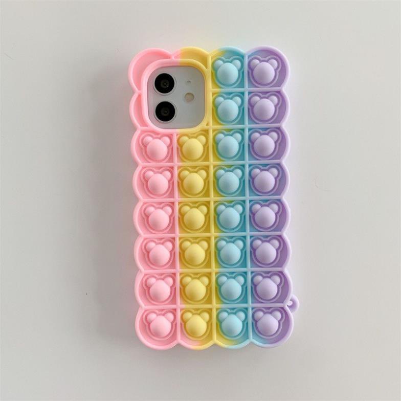 Ốp Điện Thoại Hình nổi Cho iPhone 6 6s se 2020 7 8 Plus X XS Max 11 12 13 Pro Max