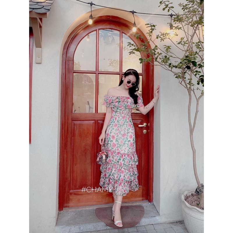 Váy đuôi cá dáng dài / Đầm đuôi cá xoè tôn dáng dự tiệc