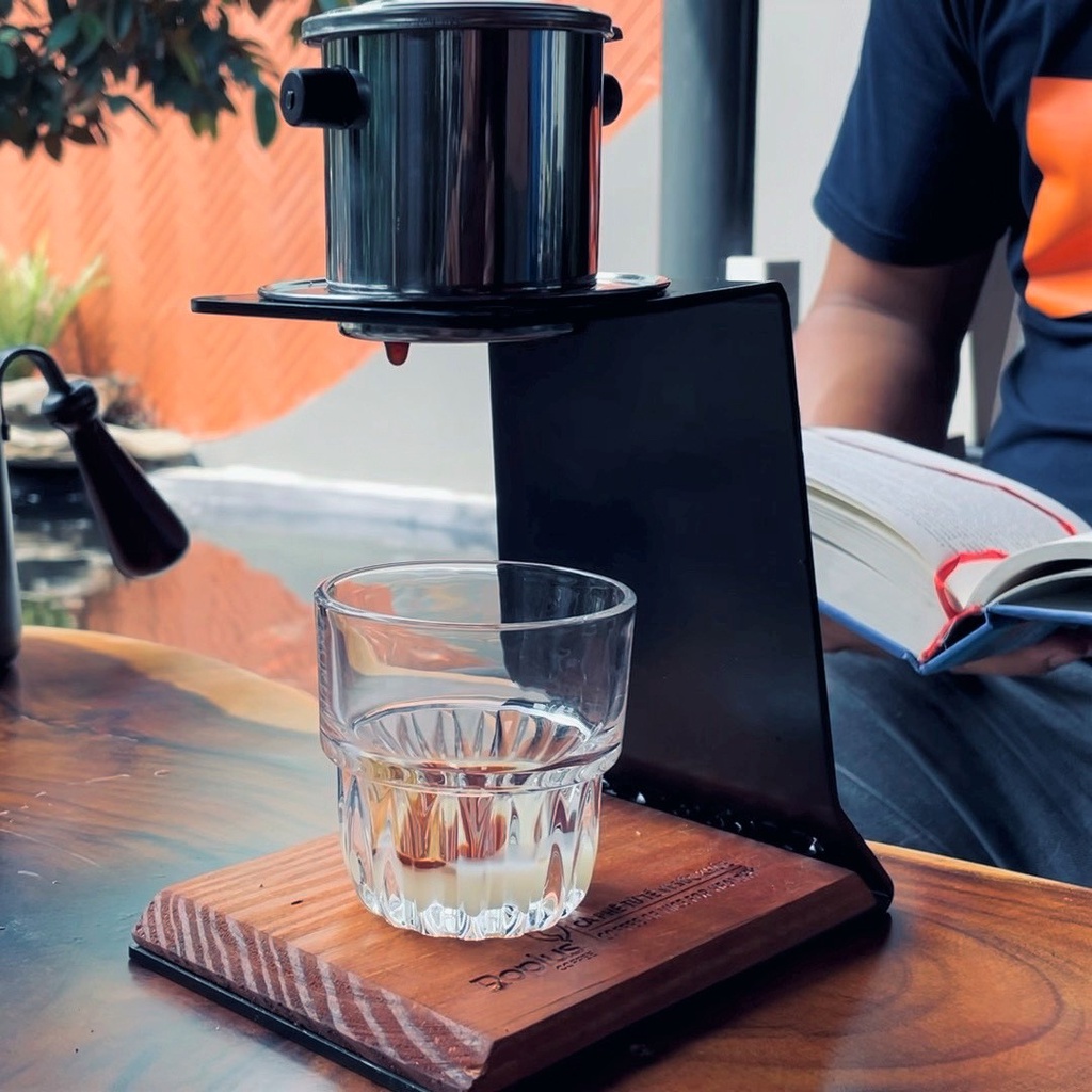 Phin pha cà phê inox 430, phin pha cafe ngon, cứng cáp, bền, dùng lâu dài từ Roplus Coffee