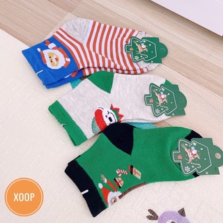TẤT LEN NOEL CỔ CAO CHO BÉ(1,5-12y)