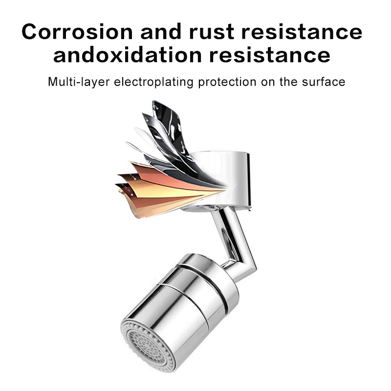 Đầu Vòi Nước Xoay 720 Đa Năng Cho Nhà Bếp Nhà Tắm