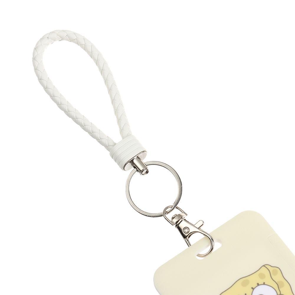 Dây Đeo Thẻ Họa Tiết Hoạt Hình Cầu Vồng Xinh Xắn