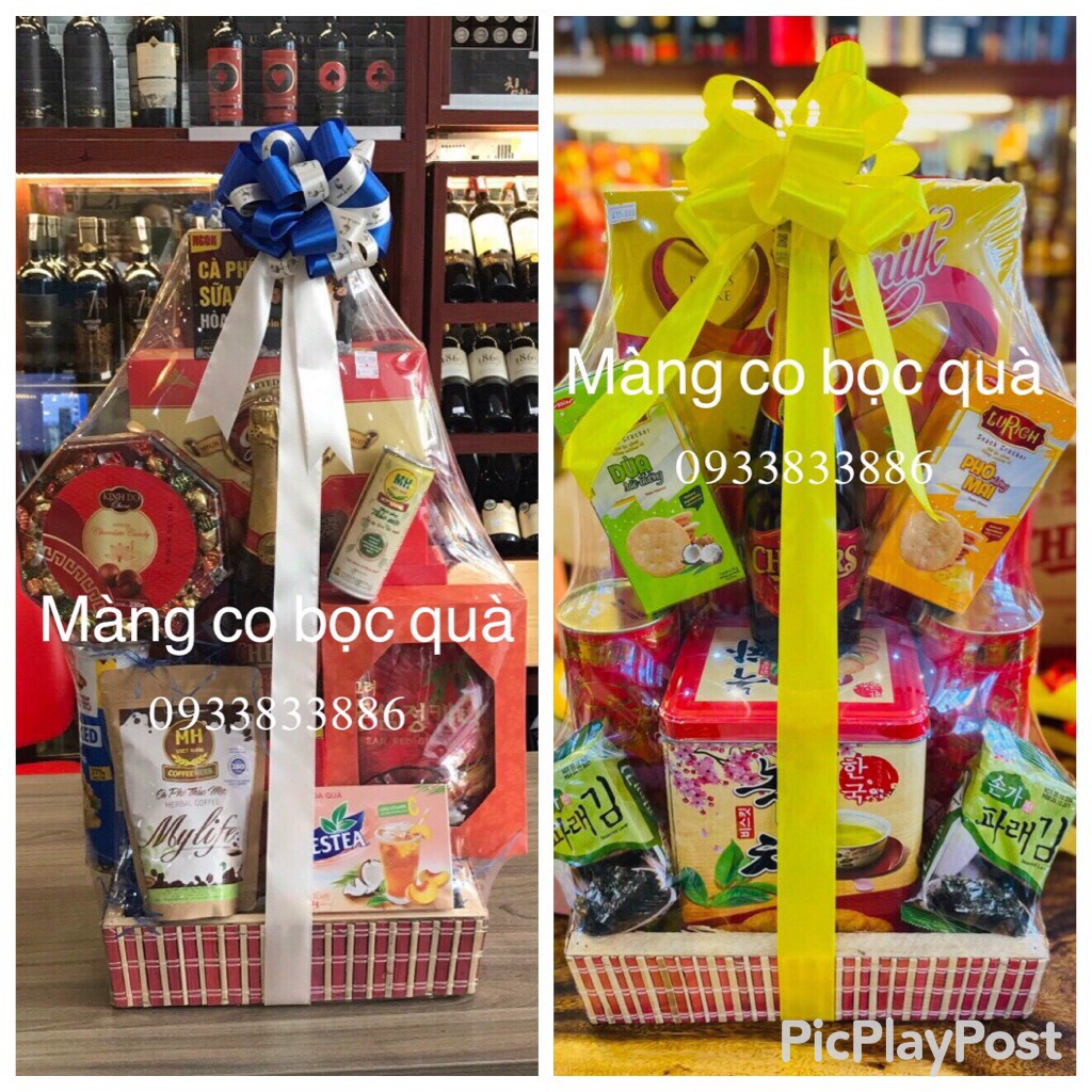 "MÀNG CO GÓI GIỎ QUÀ TẾT" 10 TÚI