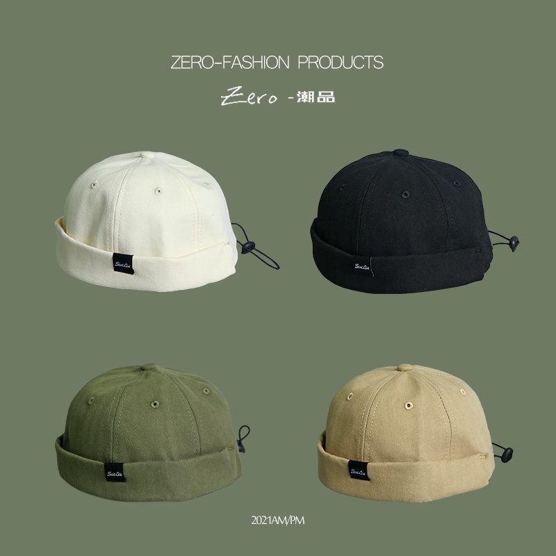 Mũ quả dưa thời trang xuân hè phong cách hip hop cho cặp đôi