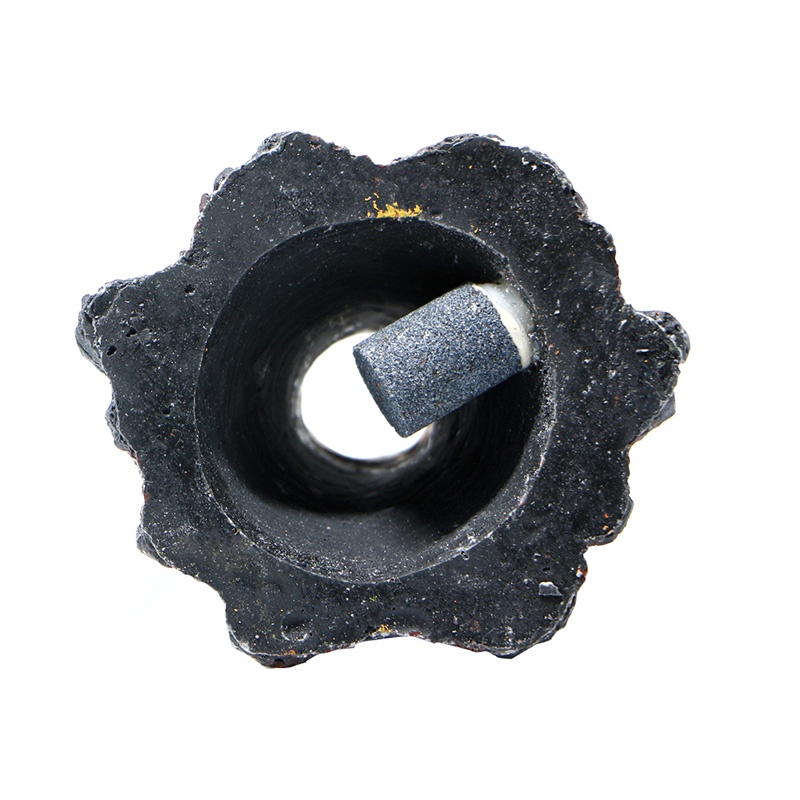 Mô hình núi lửa phun bọt khí bơm oxy trang trí bể cá