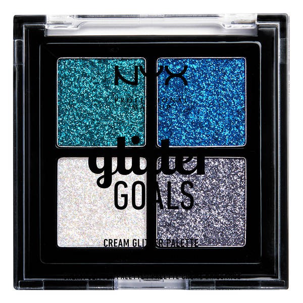 Nyx- Nhũ Mắt- Glitter Goals Cream Quad Palette 4 x 1g