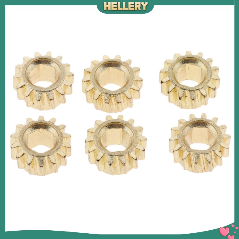 Set 6 Đầu Khóa Điều Chỉnh Lỗ Lục Giác Bằng Đồng Thau 1 / 18 Cho Đàn Guitar