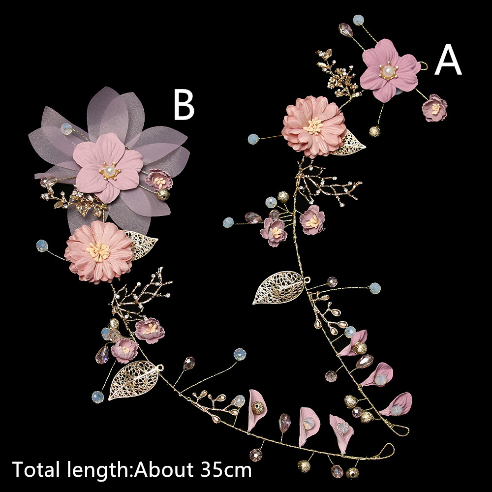 Vương Miện Đính Ngọc Trai Nhân Tạo Sang Trọng Cho Cô Dâu