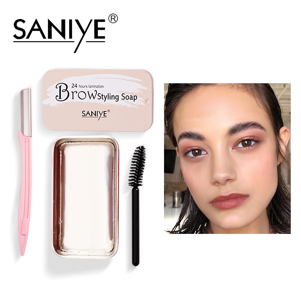 Bộ Sáp Và Dao Cạo Lông Mày Saniye M324 Chất Lượng Cao 20g | BigBuy360 - bigbuy360.vn