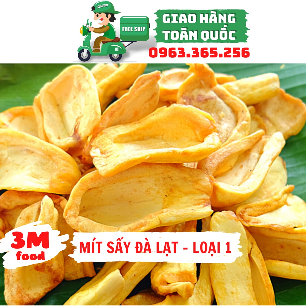 Mít sấy khô đặc sản Đà Lạt xuất khẩu - 3M FOOD DK ( Hải Sản Ba Miền )