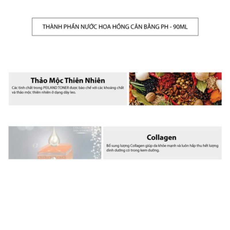 Nước Hoa Hồng Peiland 90ml