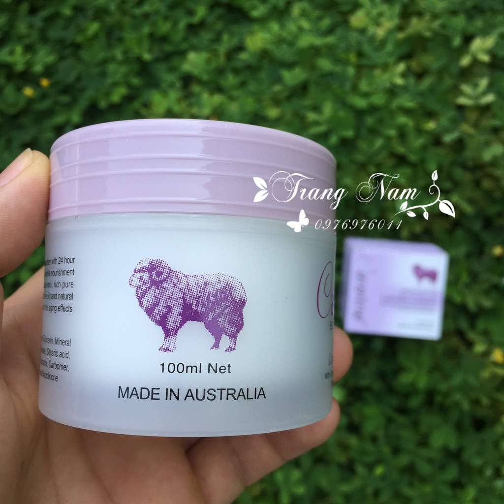 Kem Nhau Thai Cừu 100ml Màu Tím Careline Placenta Cream Chống Lão Hóa (Úc)