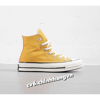 ( 𝙃𝙖̀𝙣𝙜 𝙍𝙚𝙖𝙡 ) Giày Conversse Chuck70s Sunflower Cao Cổ